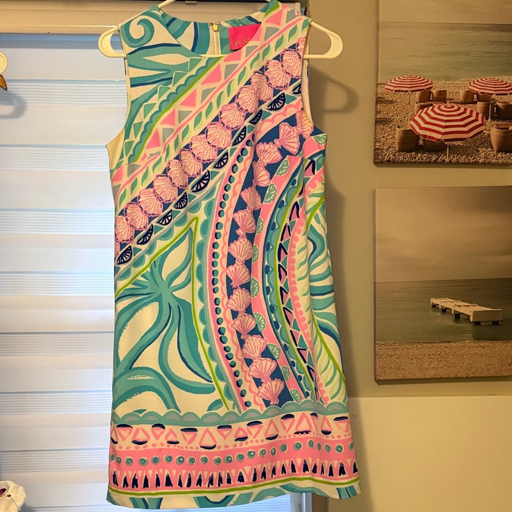 Lilly Pulitzer Vibrant Multicolor Sleeveless Dress